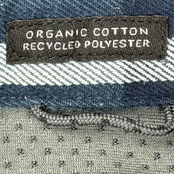 Wrangler ATG Plaid Flannel Shirt Men's XL All Terrain Organic Cotton Polyester - Picture 4 of 11